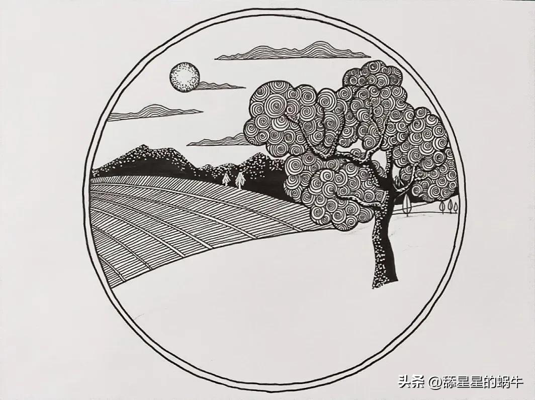 控笔练习点线画,高效练习画线