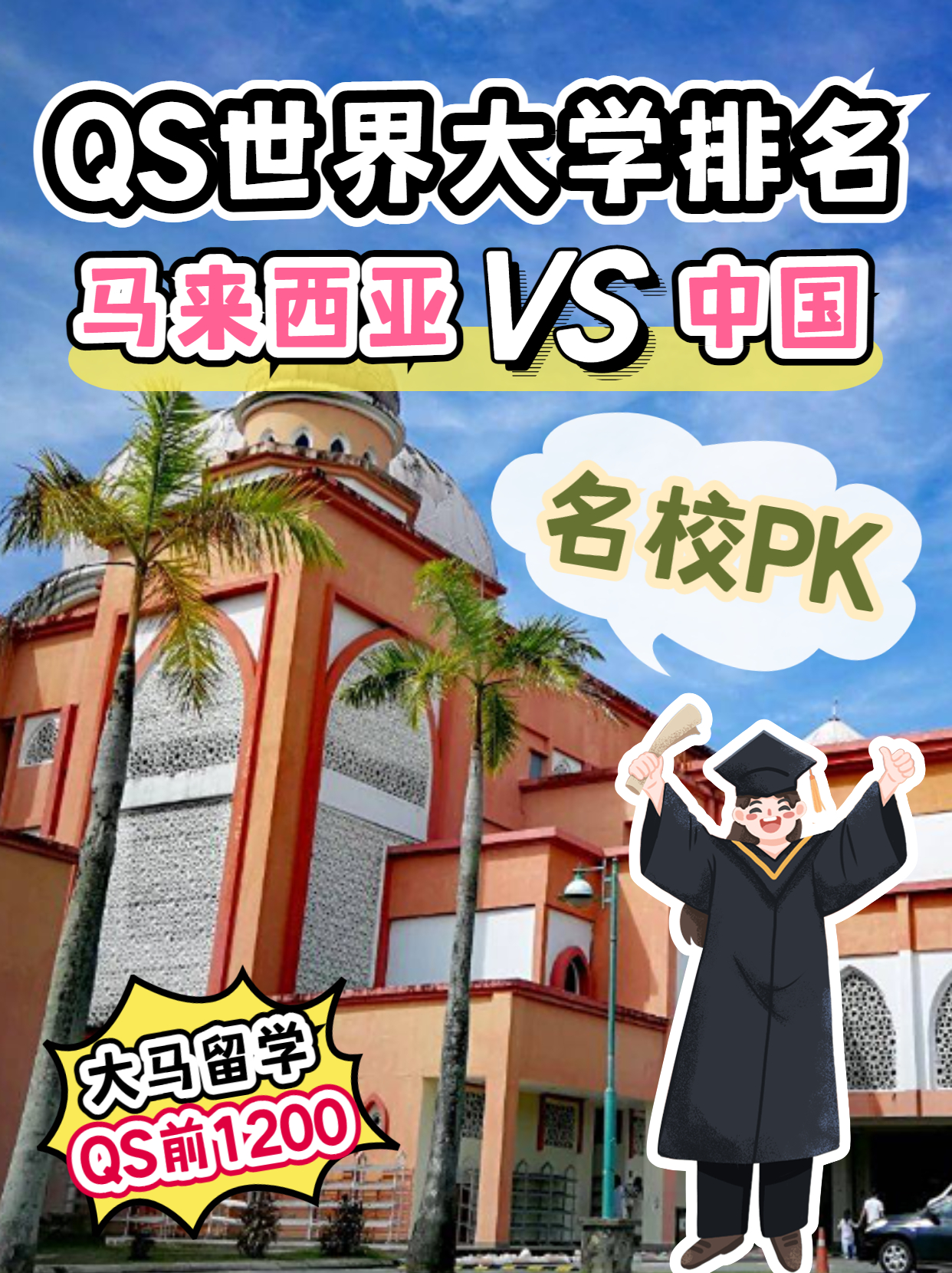 马来西亚2024qs世界大学排名,2023qs马来西亚大学全球排名