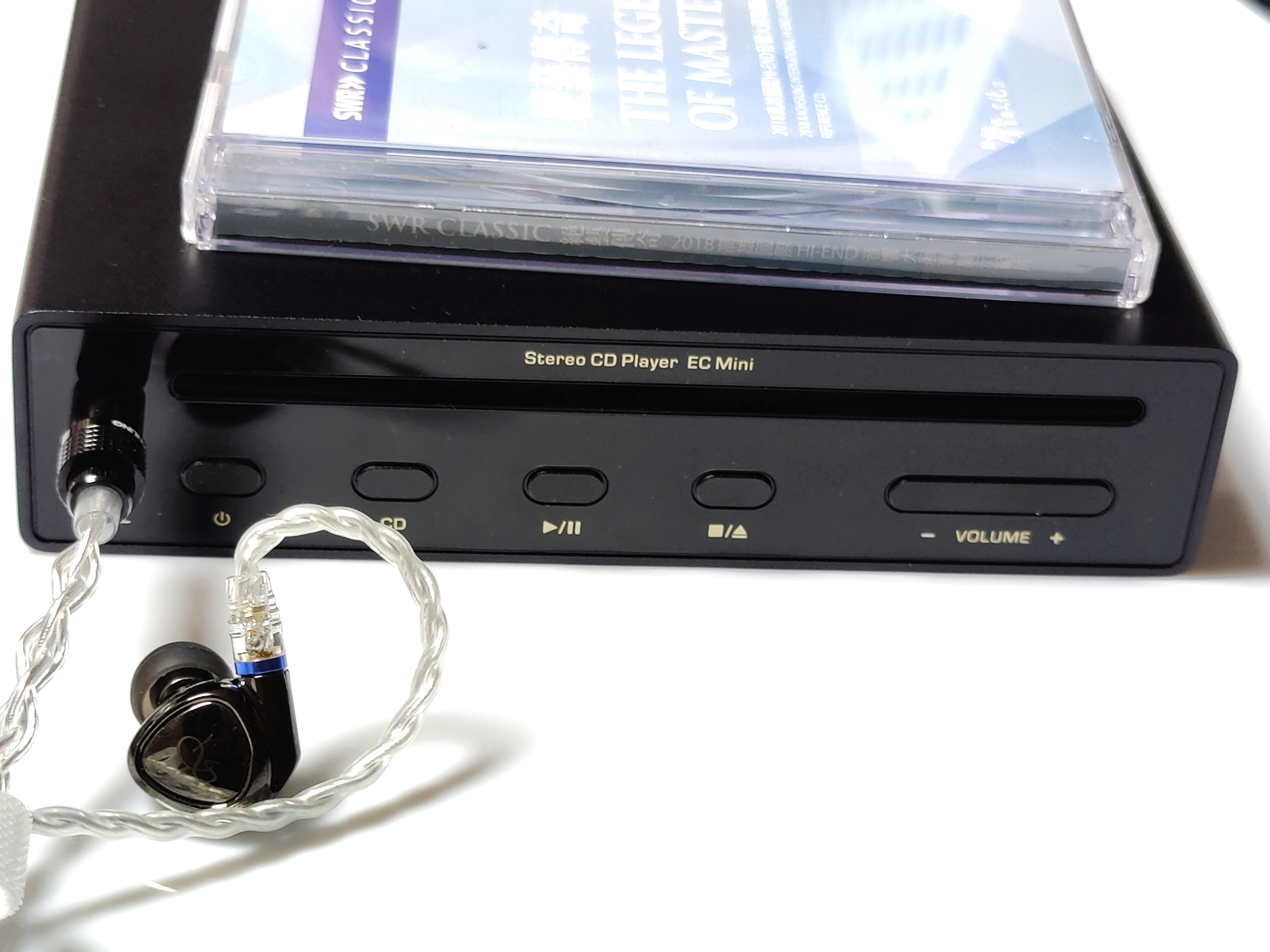 一机走遍天下山灵ECMini便携CD桌面HiFi一体机器材搭配听感分享