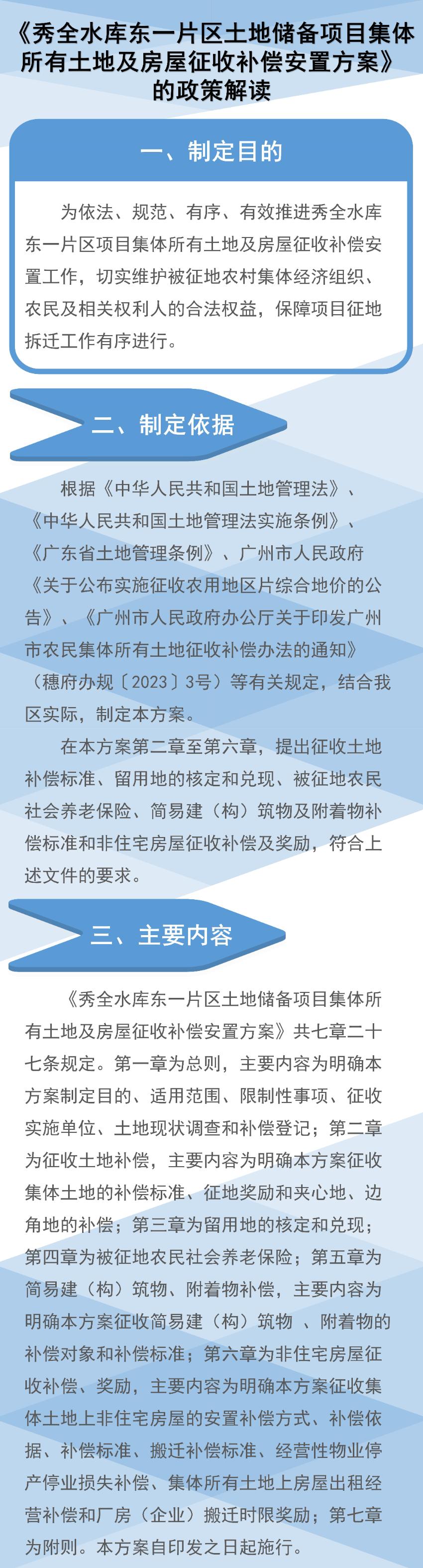 屏西地块征收补偿方案,全面完成已出让地块的征地拆迁