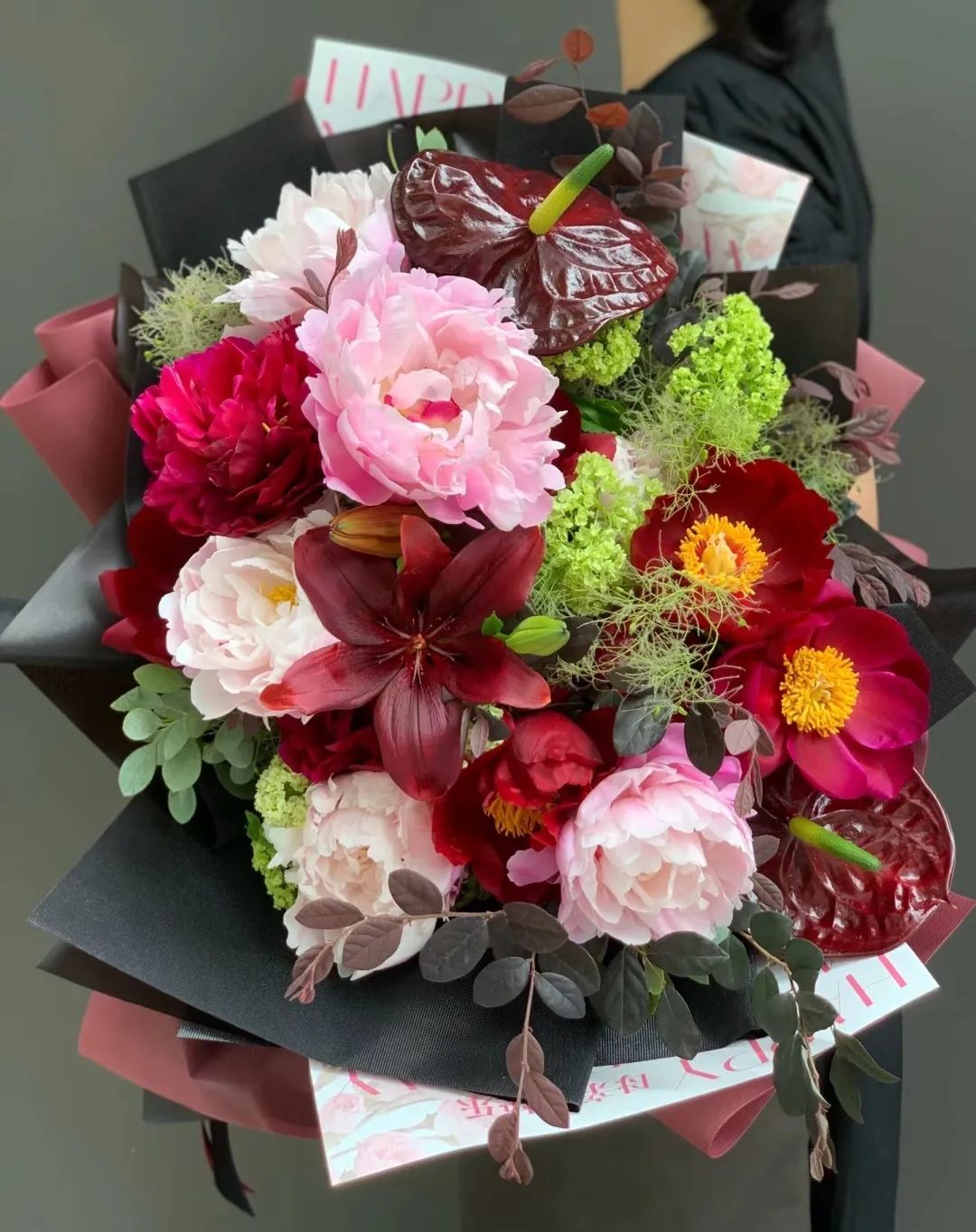 可爱玩具花束,可爱刺绣玩具