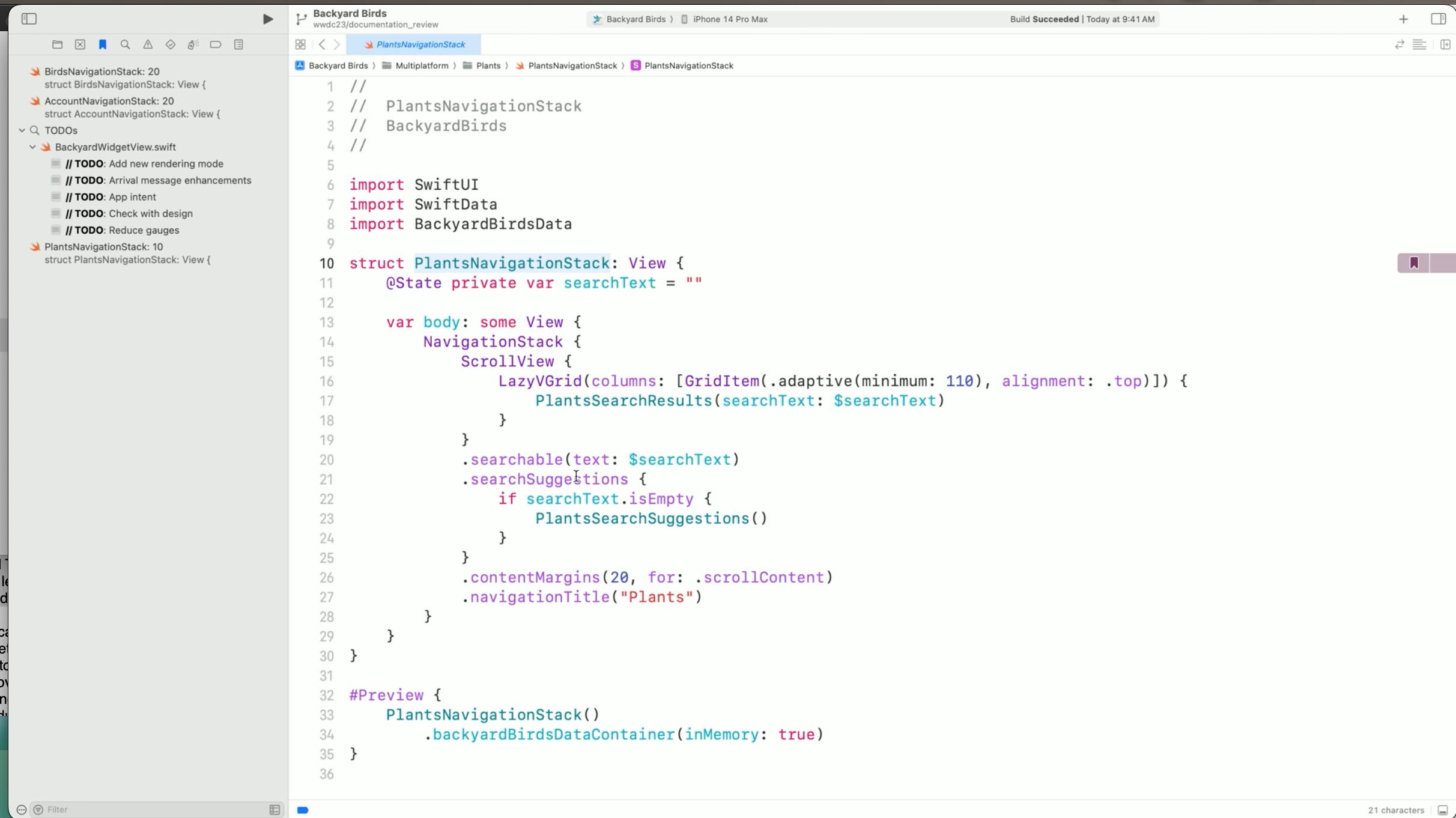 WWDC2023Session系列：探索XCode15新特性