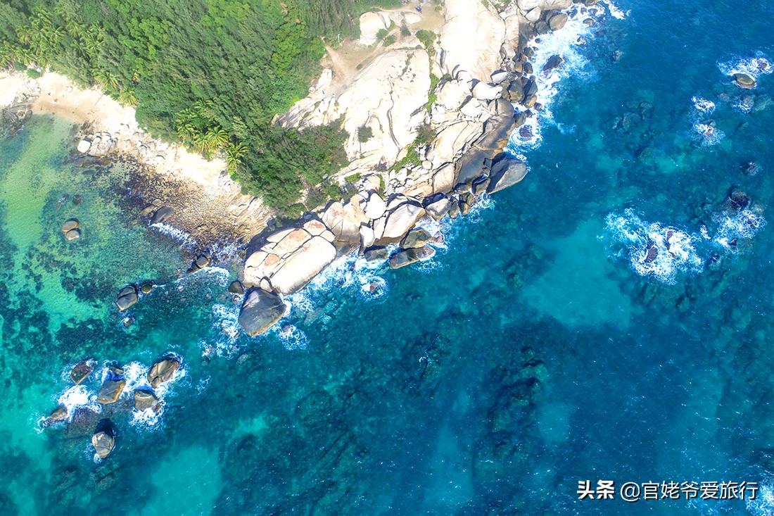 海南天涯海角海滩景色美如画,海南可以与石梅湾媲美的海滩