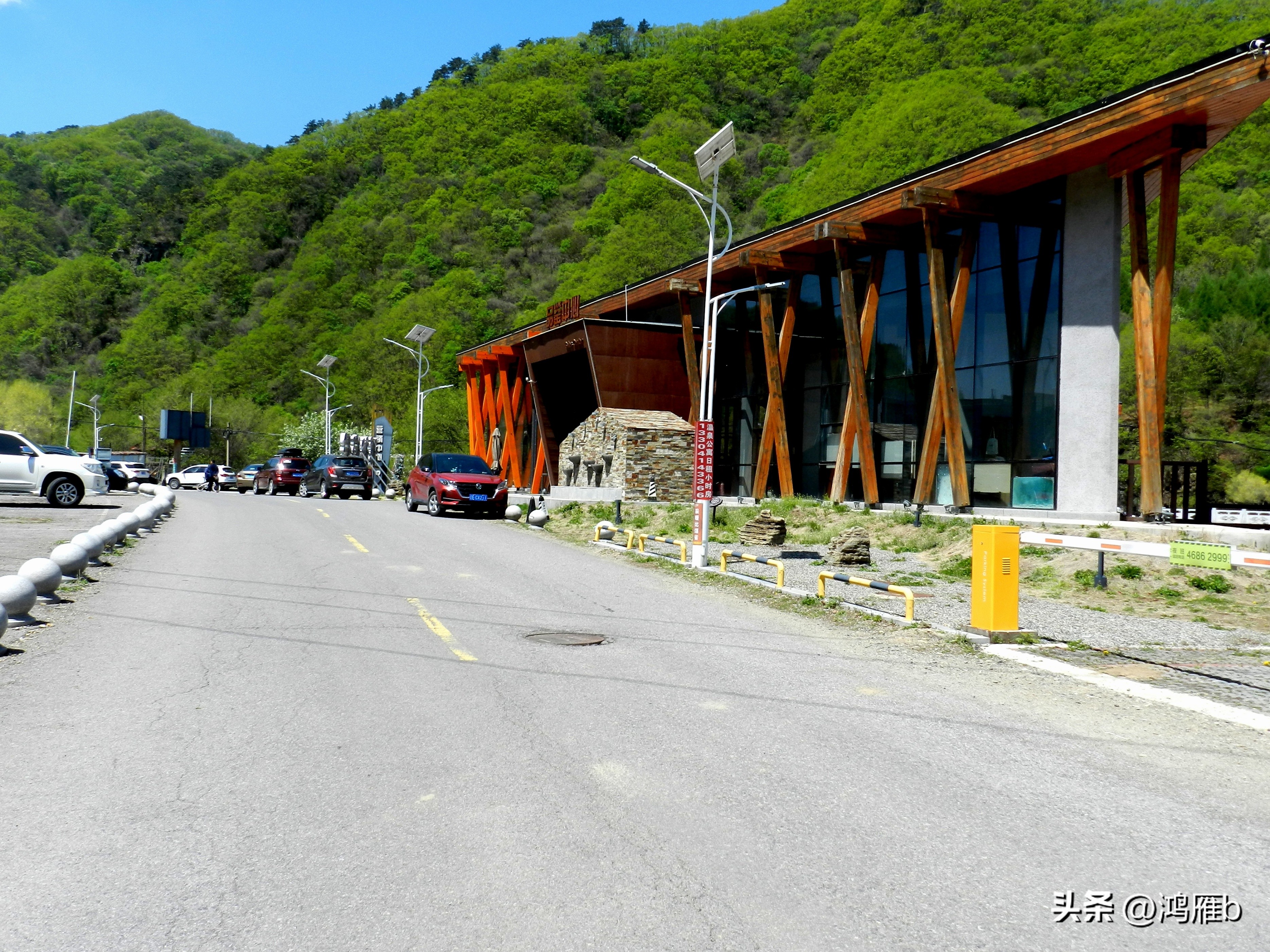 本溪汤沟风景区视频,来到本溪汤沟一步一景的感觉