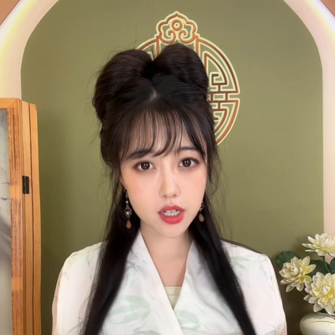 头发少还不想戴假发,头发少了买个假发