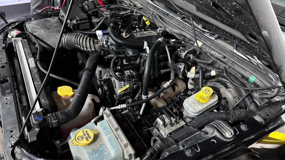 报废2.0t牧马人翻新,老款牧马人翻新大整备