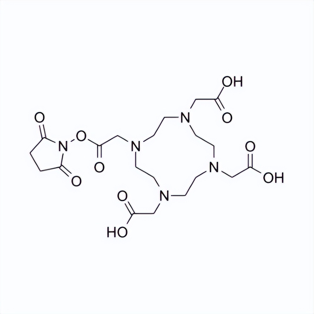 DOTA-NHSester可用于标记用于检测肿瘤的放射治疗剂或成像探针