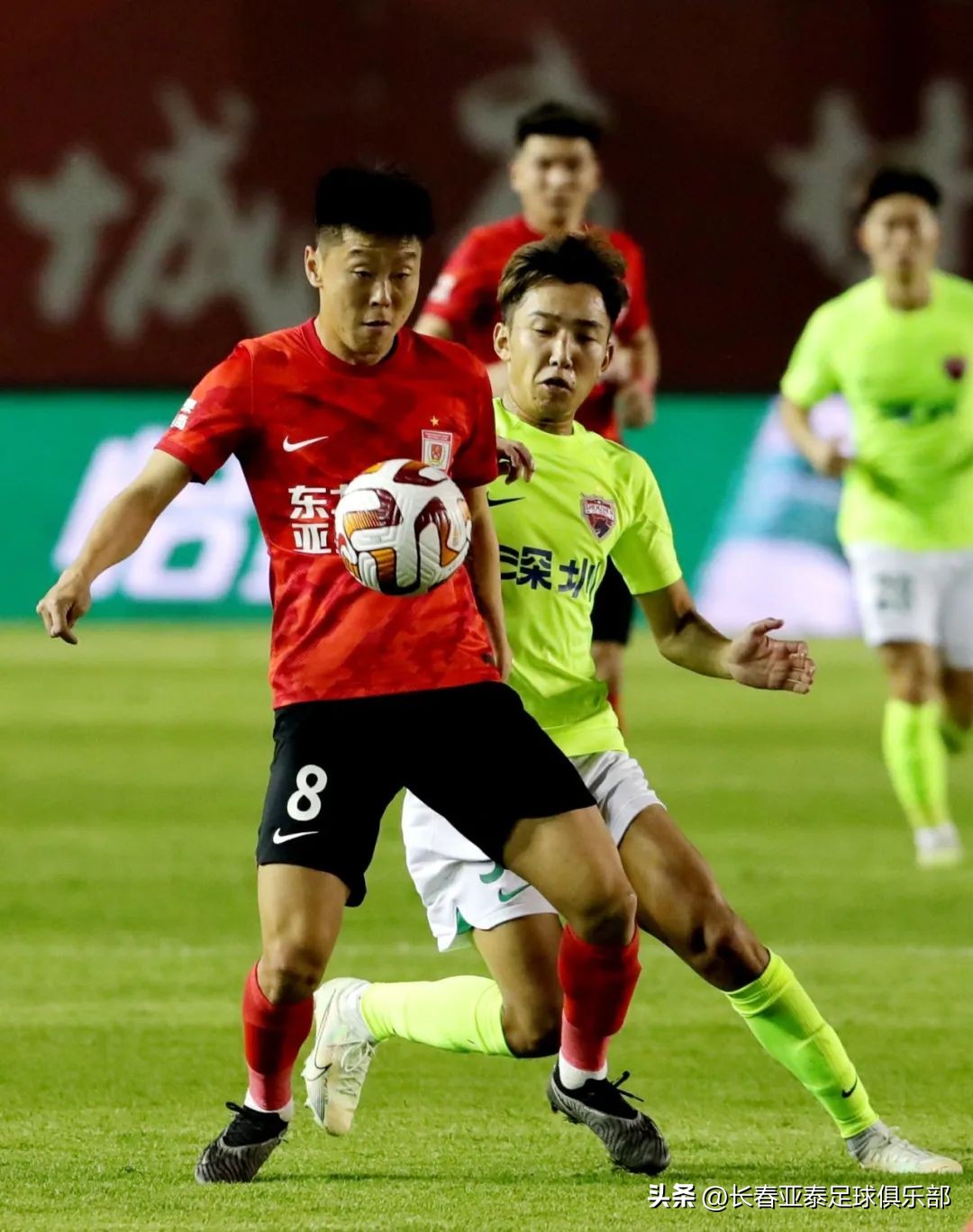 用胜利祝高考学子梦想成真亚泰多点开花主场4比1胜深圳队