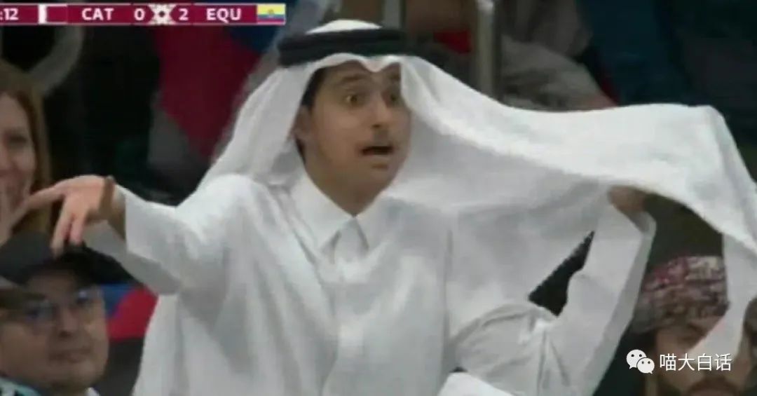 当富豪看到自己的国家队输球后...哈哈原来有钱人也会不高兴！