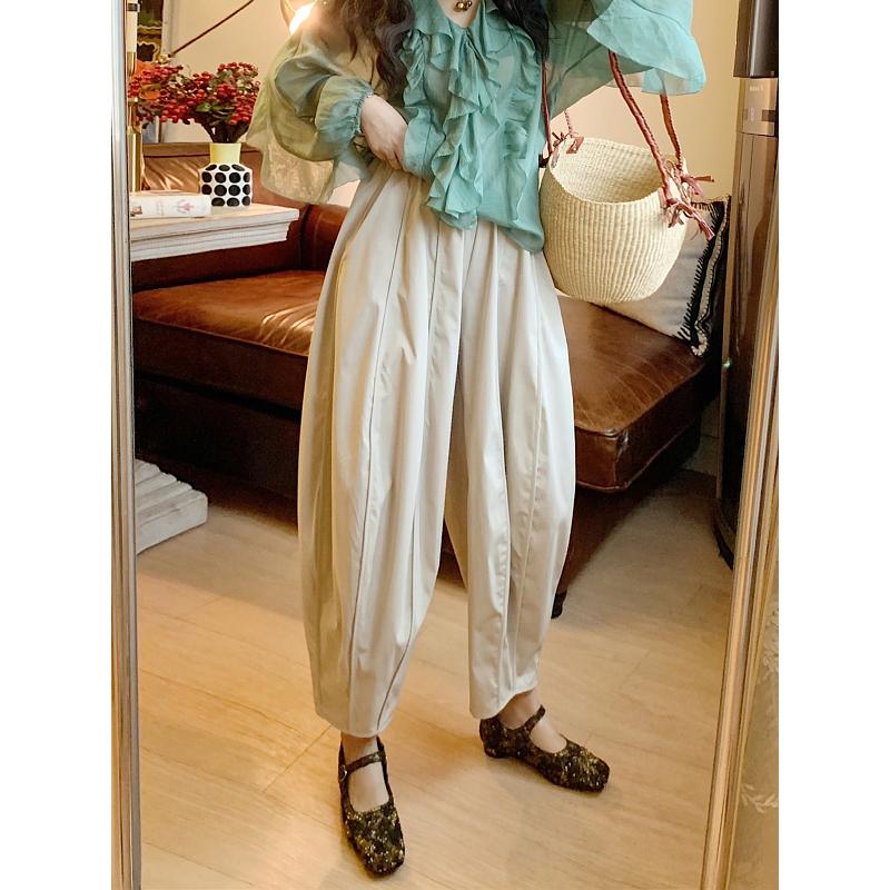 宽松灯笼裤适合什么身材穿,高腰灯笼裤适合什么身材穿