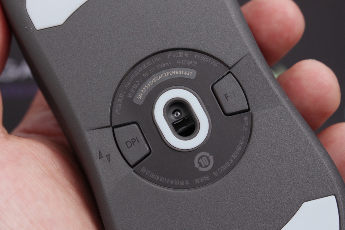 小米游戏鼠标lite测试图,小米游戏鼠标lite拆解