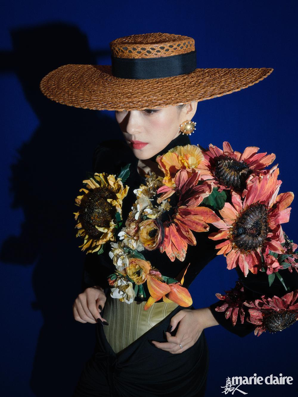 章子怡金九封面图片,原创章子怡登金九封面