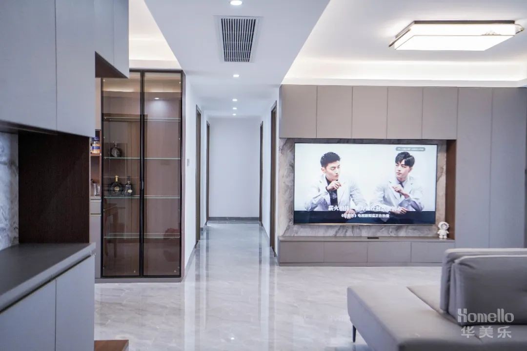 小户型两室改三室极简风,56平米小户型2室一厅改3室