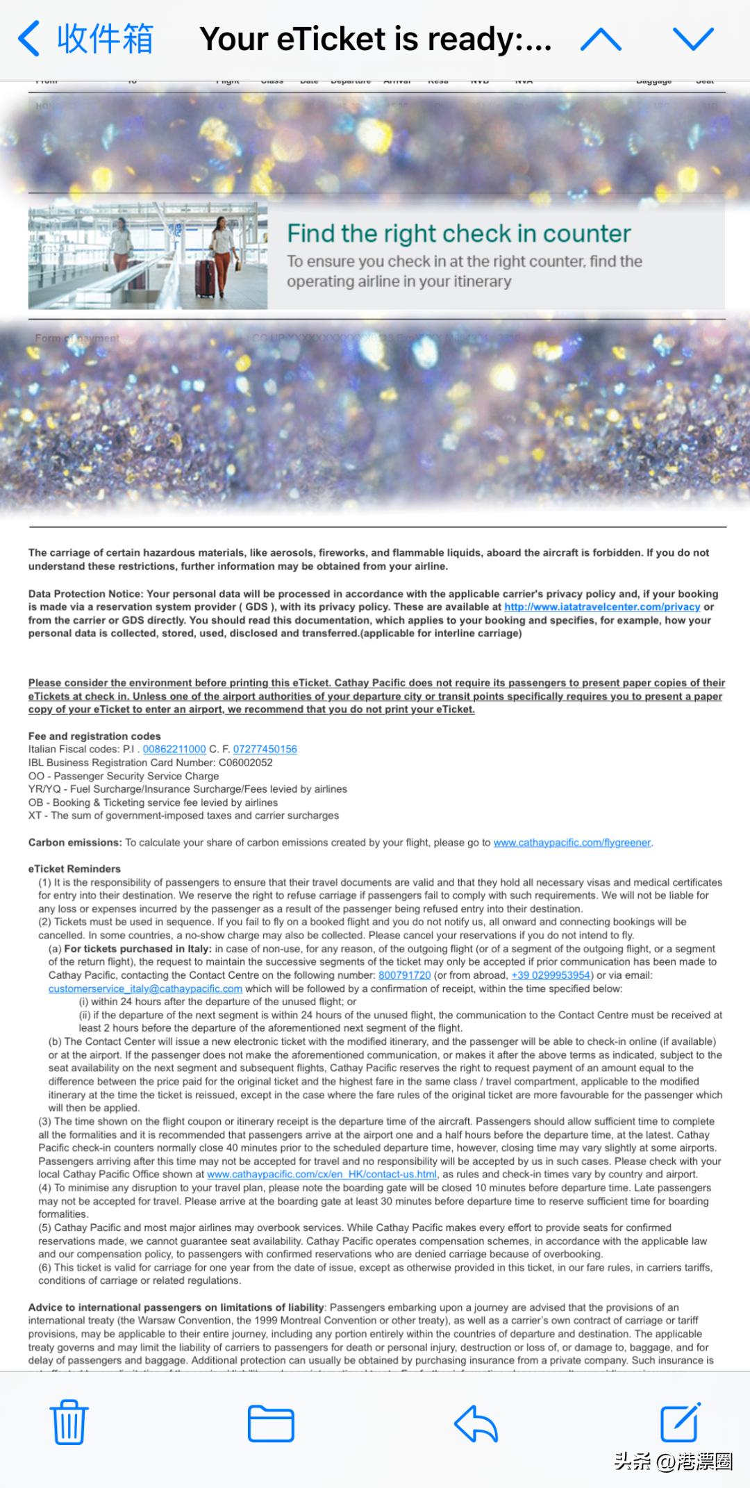 用中奖机票从香港回内地,我被国泰航空拒载了!