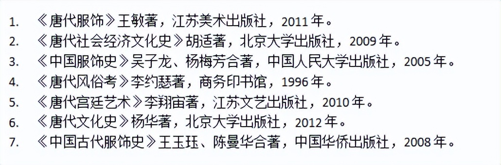 唐朝服饰国内外研究综述,唐朝服饰的发展历程