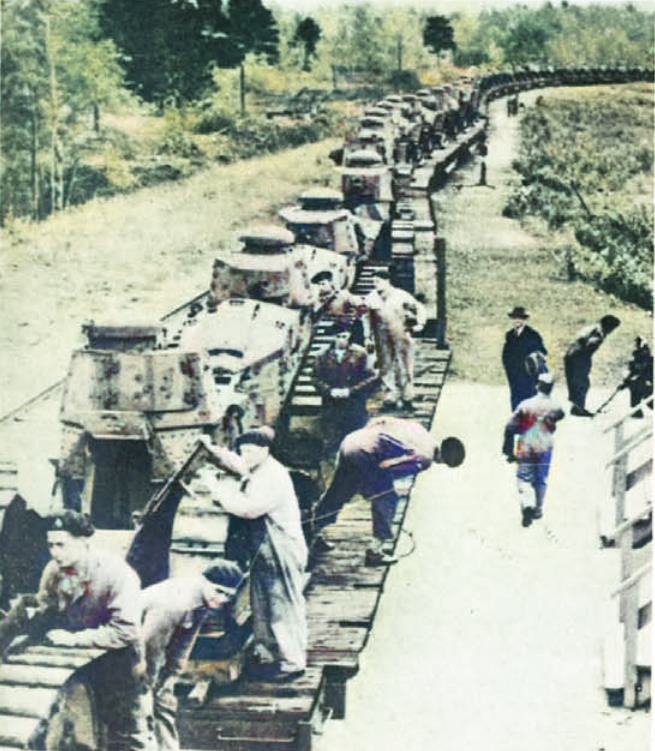 一战加拿大坦克发展史,第二次世界大战的美军重型坦克