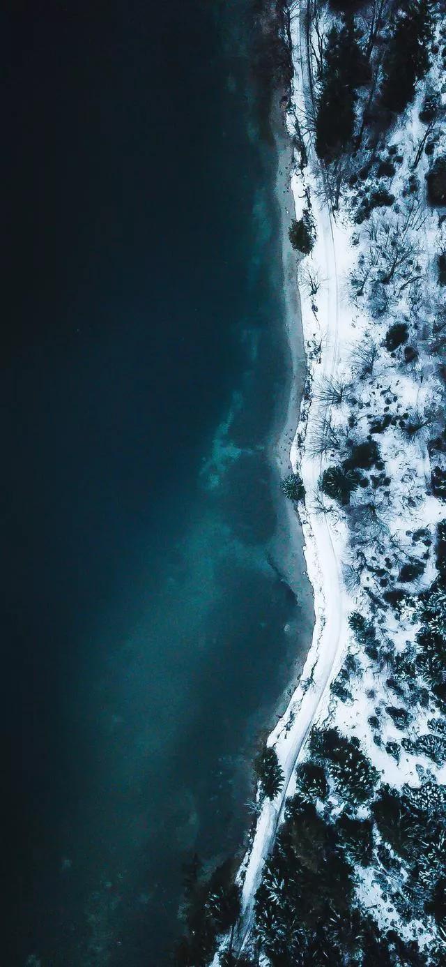 美丽的碧海蓝天壁纸,2018蓝色大海夏天壁纸