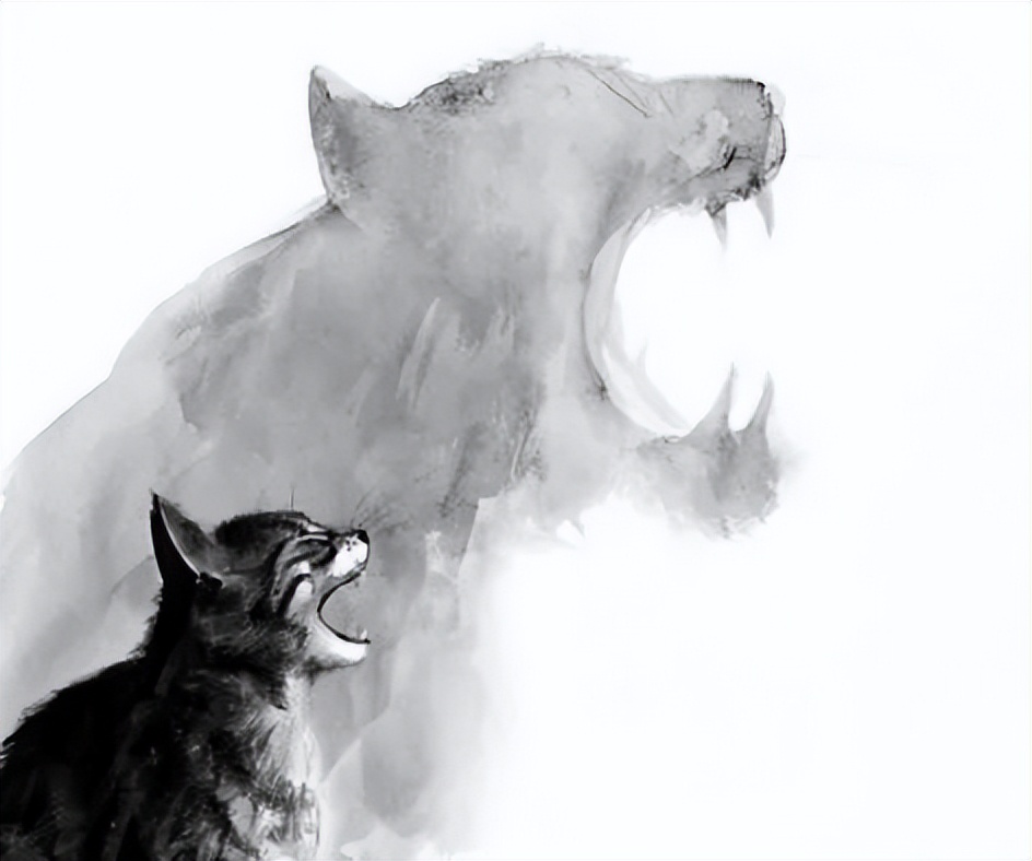 猫虎画,猫虎绘画