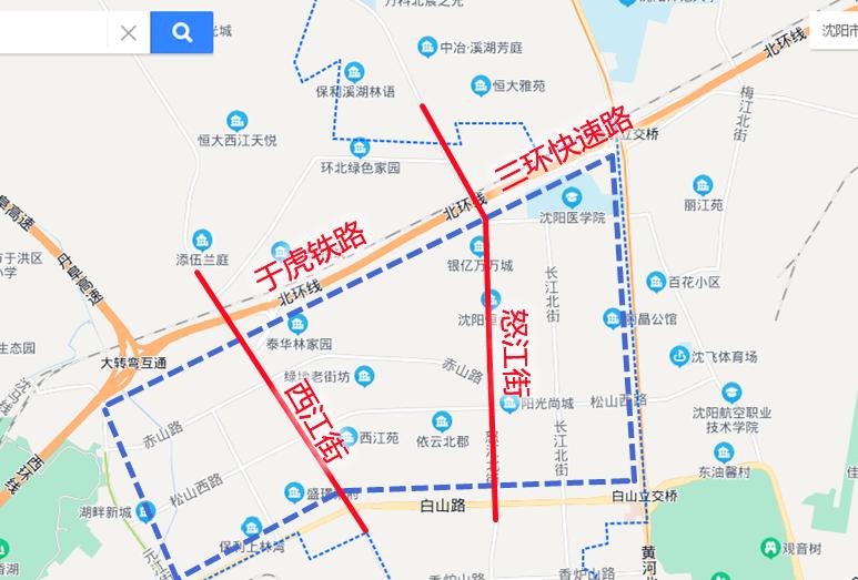 沈阳市于洪区赣江街断头路,沈阳断头路规划2022赣江街