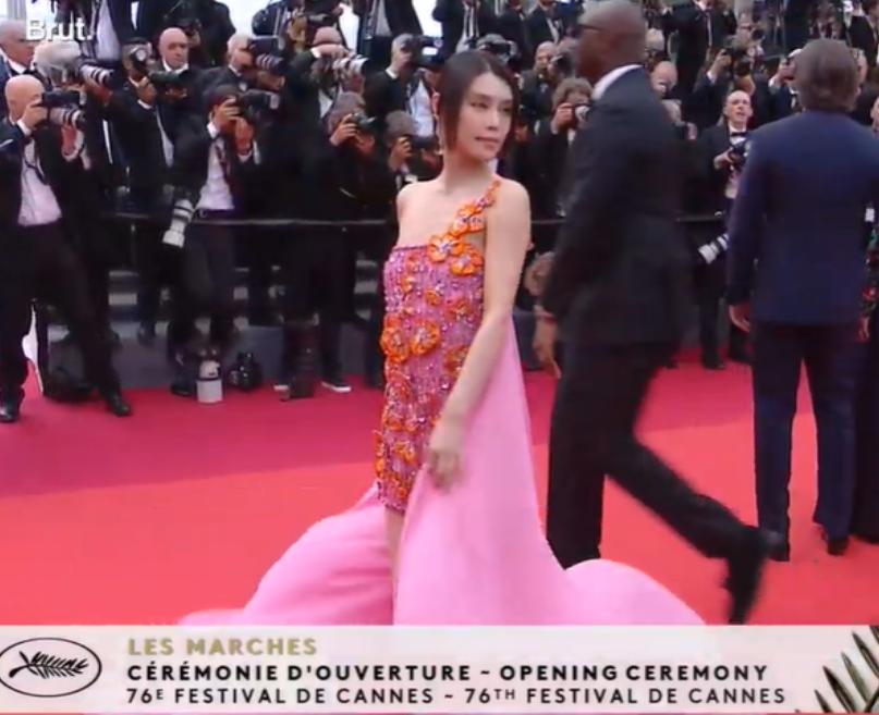 关晓彤巩俐戛纳红毯,巩俐关晓彤红毯