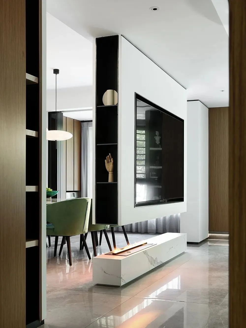 为什么不建议做悬浮电视墙,电视墙实用性高的设计