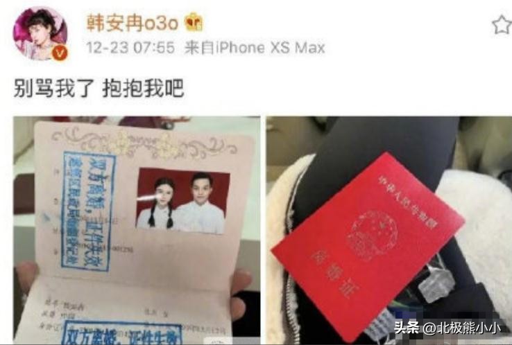 韩安冉被前任老公爆猛料,韩安冉从小叛逆