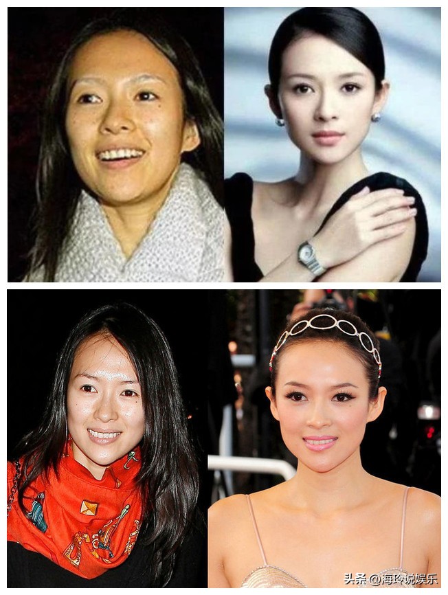 素颜大妈化妆后的样子,妆前女神化妆后大妈