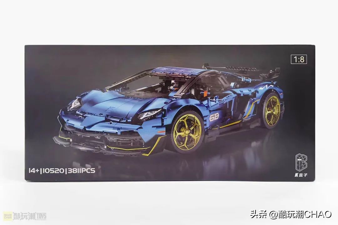 *力暴**猛兽来袭！K盒子机械组10520蛮牛SVJ套装开箱评测