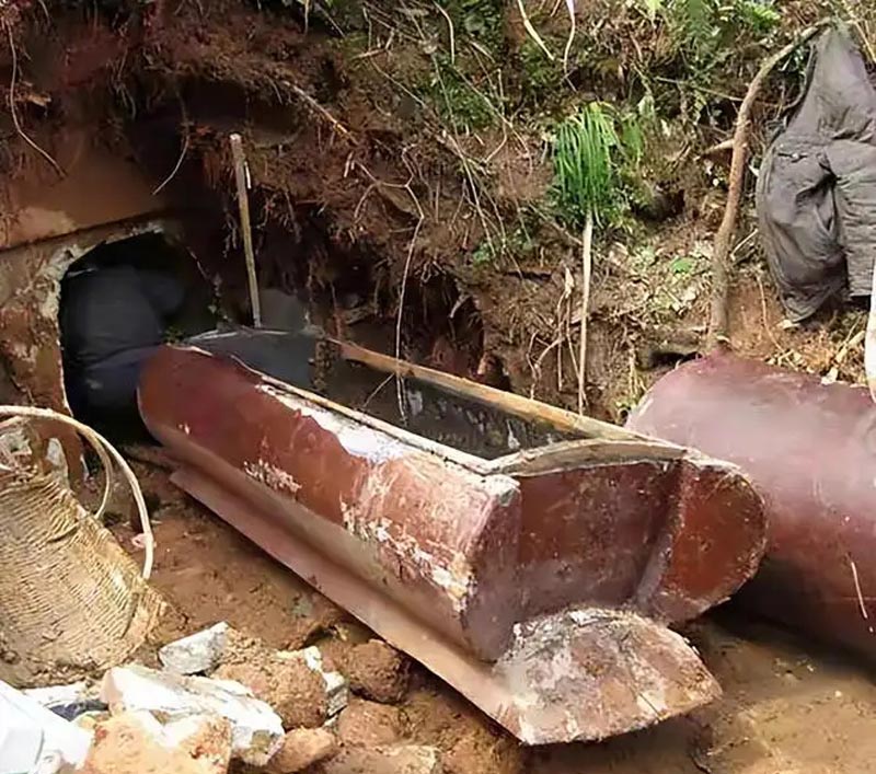 坟上有洞有什么寓意,坟旁生三树子孙后代富是啥意思