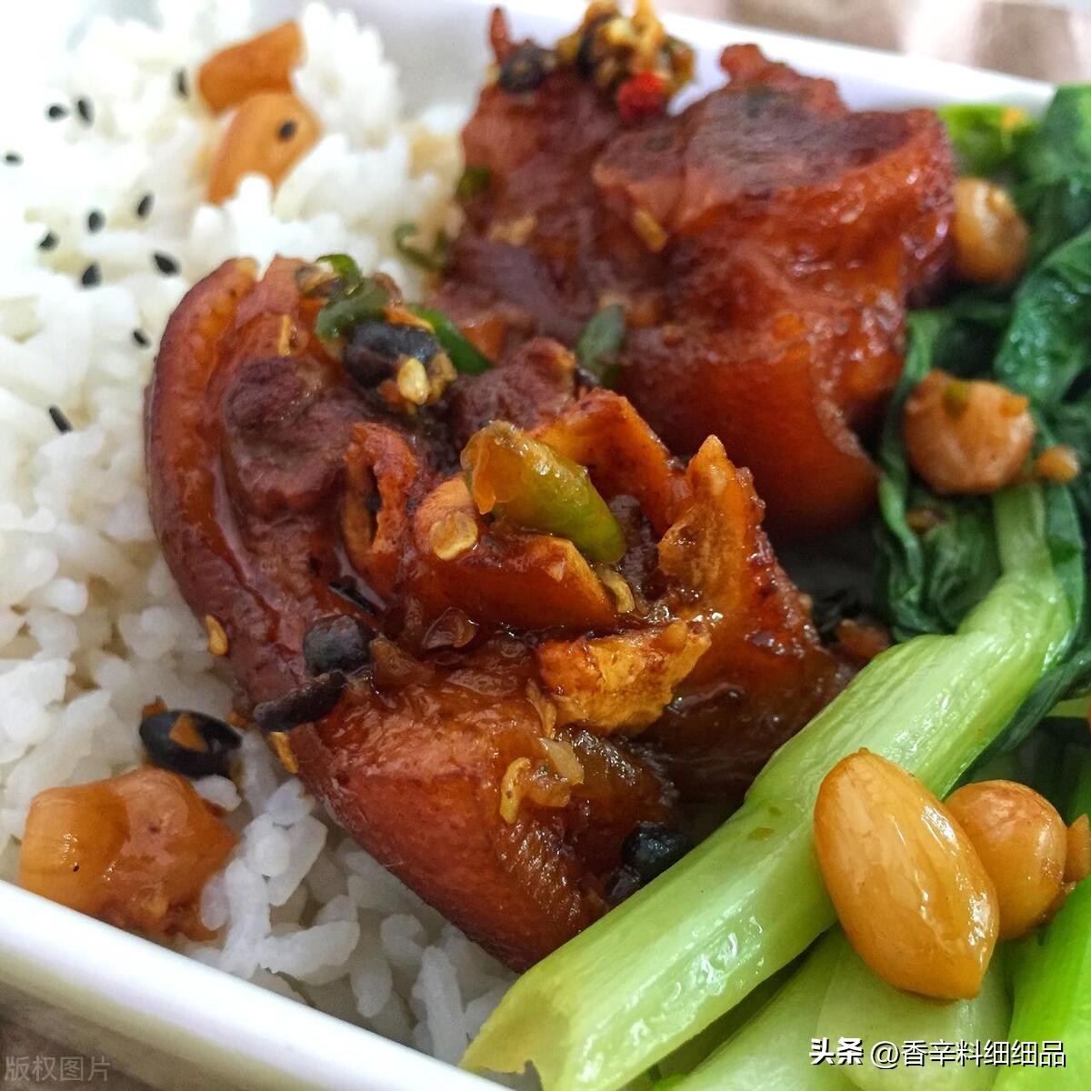 猪脚饭做法及配方,正宗的猪脚饭的做法