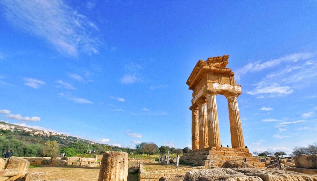 古希腊帕特农神庙完整图,古希腊巴底农神庙图片