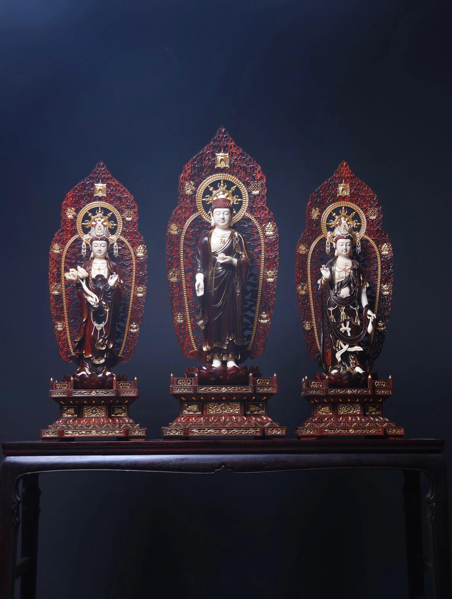 西方三圣是哪三圣,西方三圣图