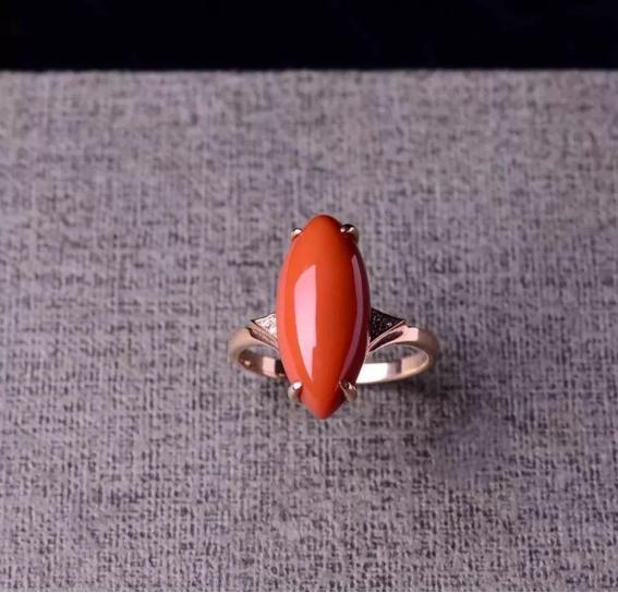 南红顶级戒面,南红戒面价值一览表