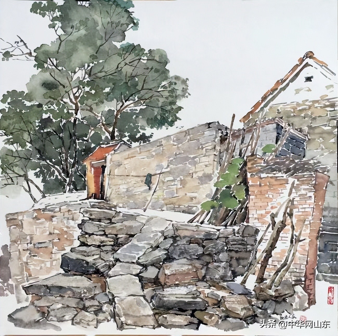 张丽华|三进峨庄