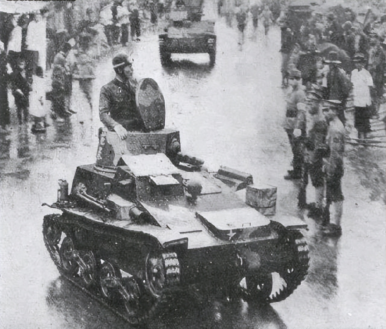 二战超轻型日本坦克,积木二战日本94式轻型坦克