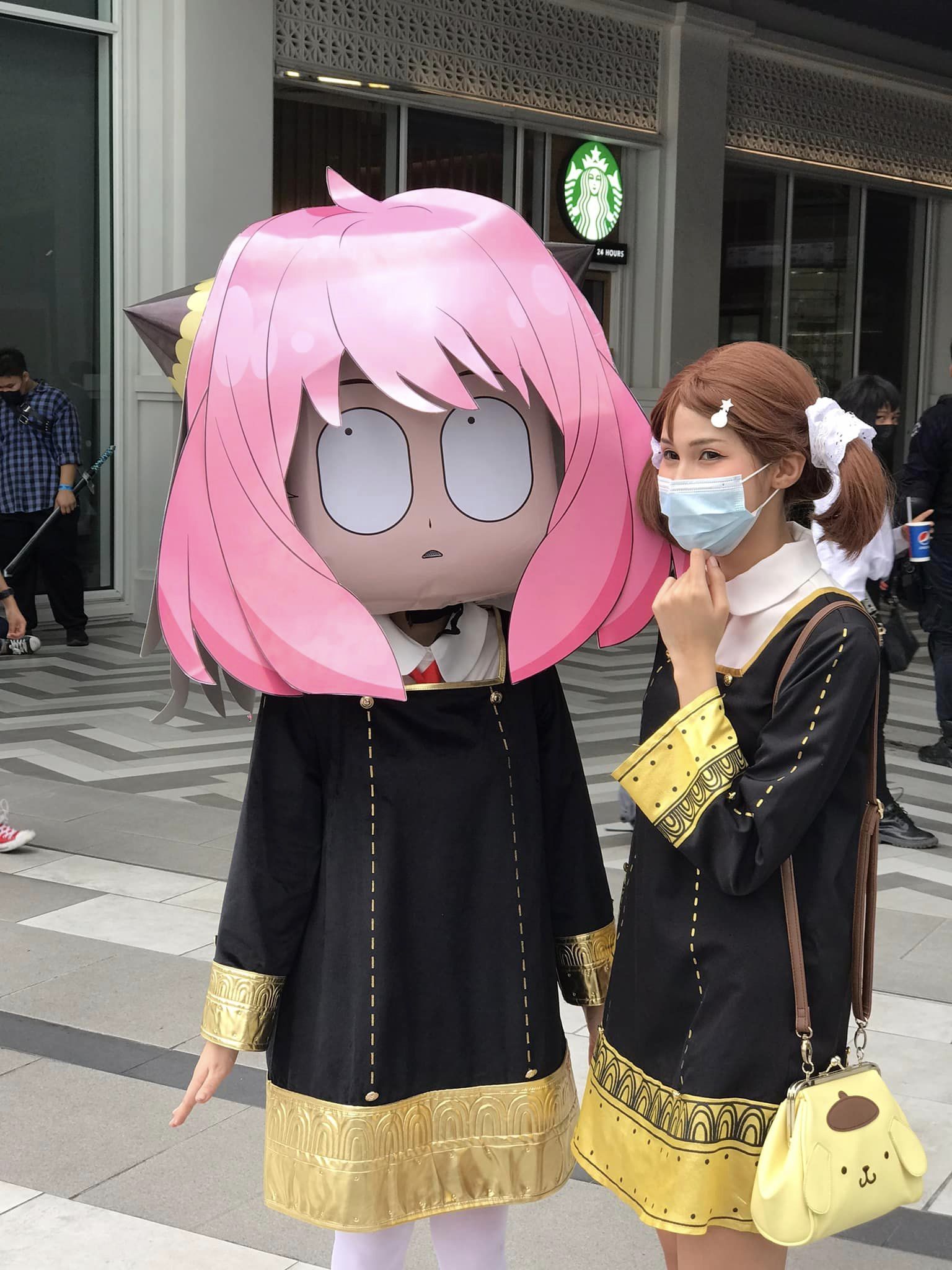 泰国小哥cos安妮娅,泰国coser小姐姐