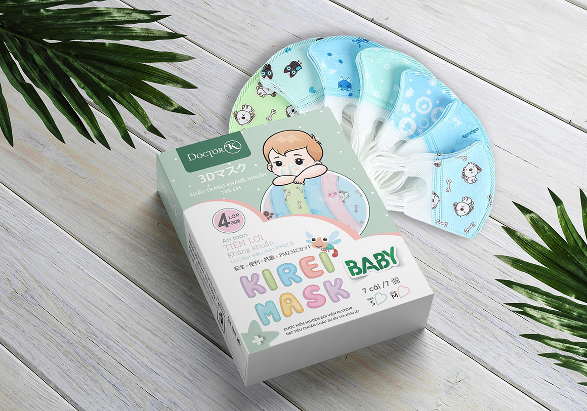 儿童3d立体kn95可爱卡通口罩,kf94儿童口罩3d立体卡通图案