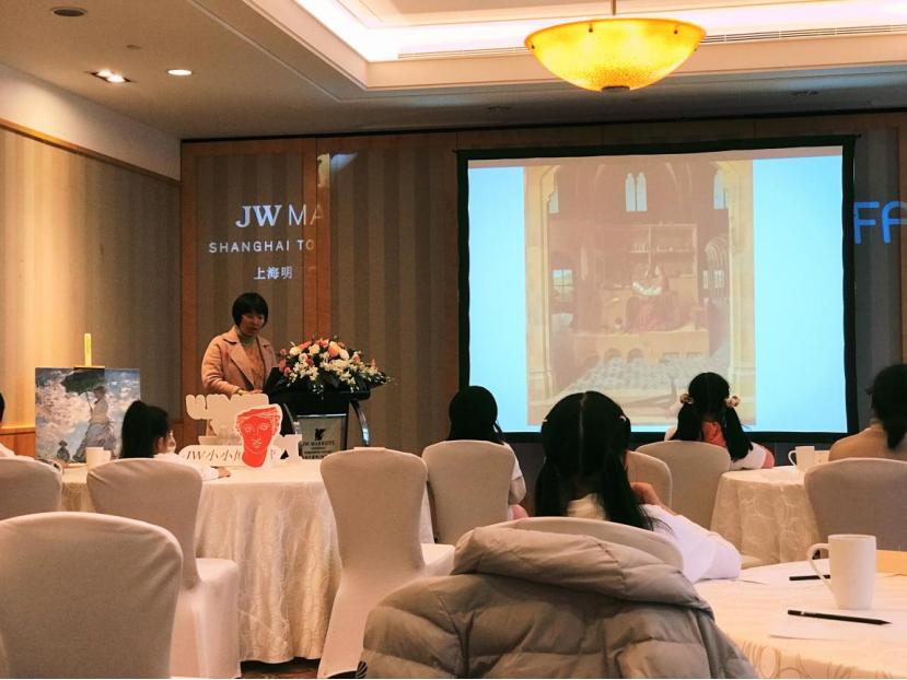 跟着JW城中[小小博学营]，赏名画尝美食，来一场沉浸式美育之旅