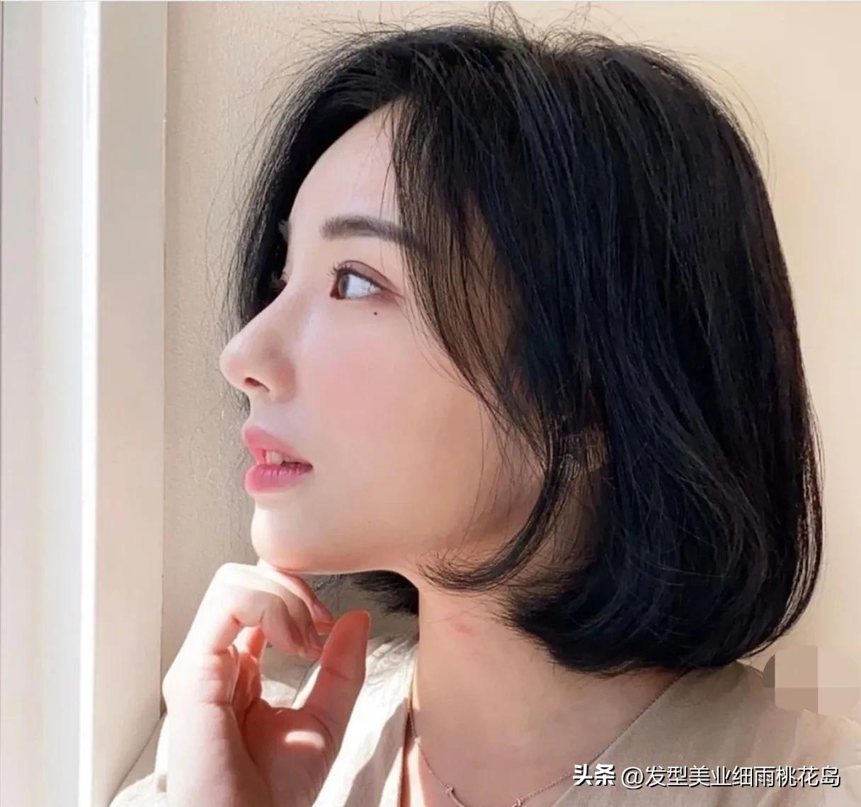 简单时尚易打理的短发烫图片,短发内烫和纹理烫哪个好看