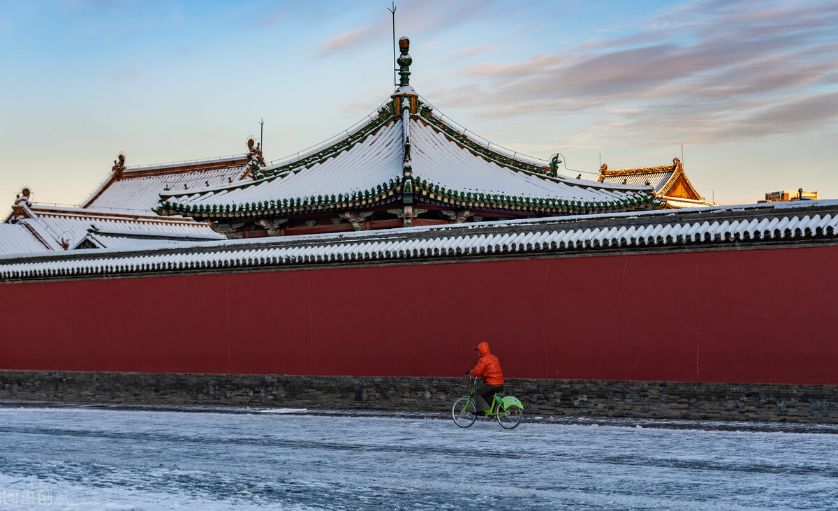 沈阳故宫和北京故宫雪景对比,中国四座故宫