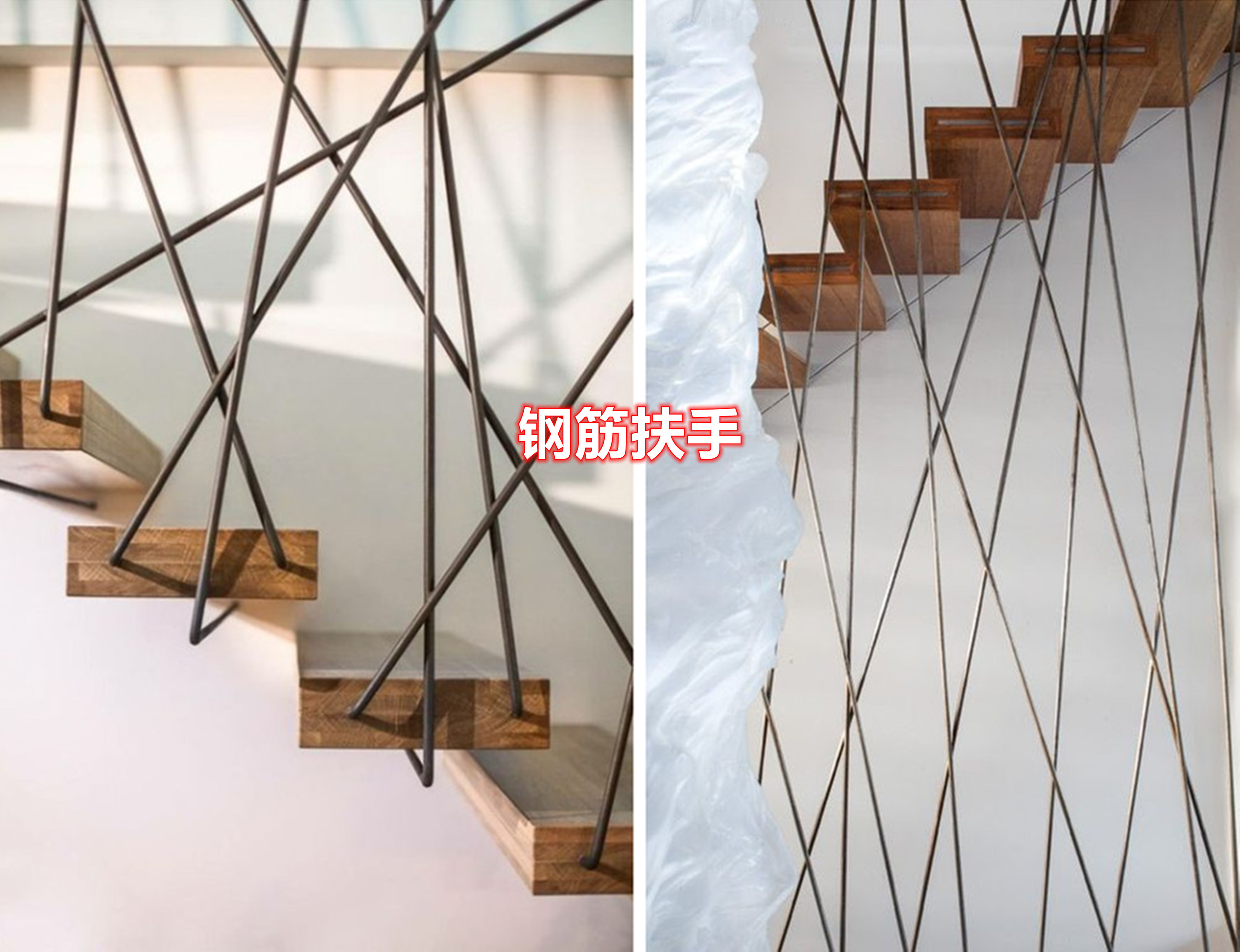 悬空楼梯用什么材质最省钱,超长楼梯做哪种扶手