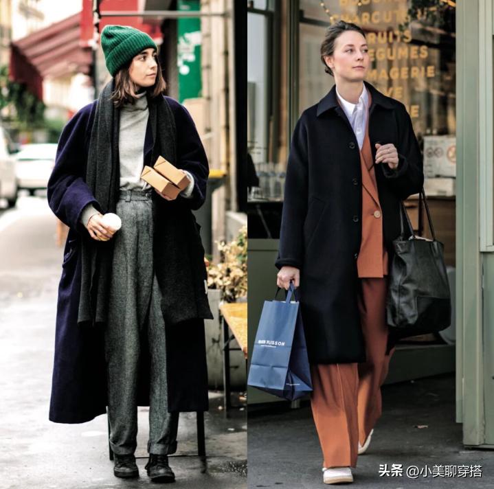 冬季复古法式穿搭女高级感,冬天法式风搭配穿在身上出街