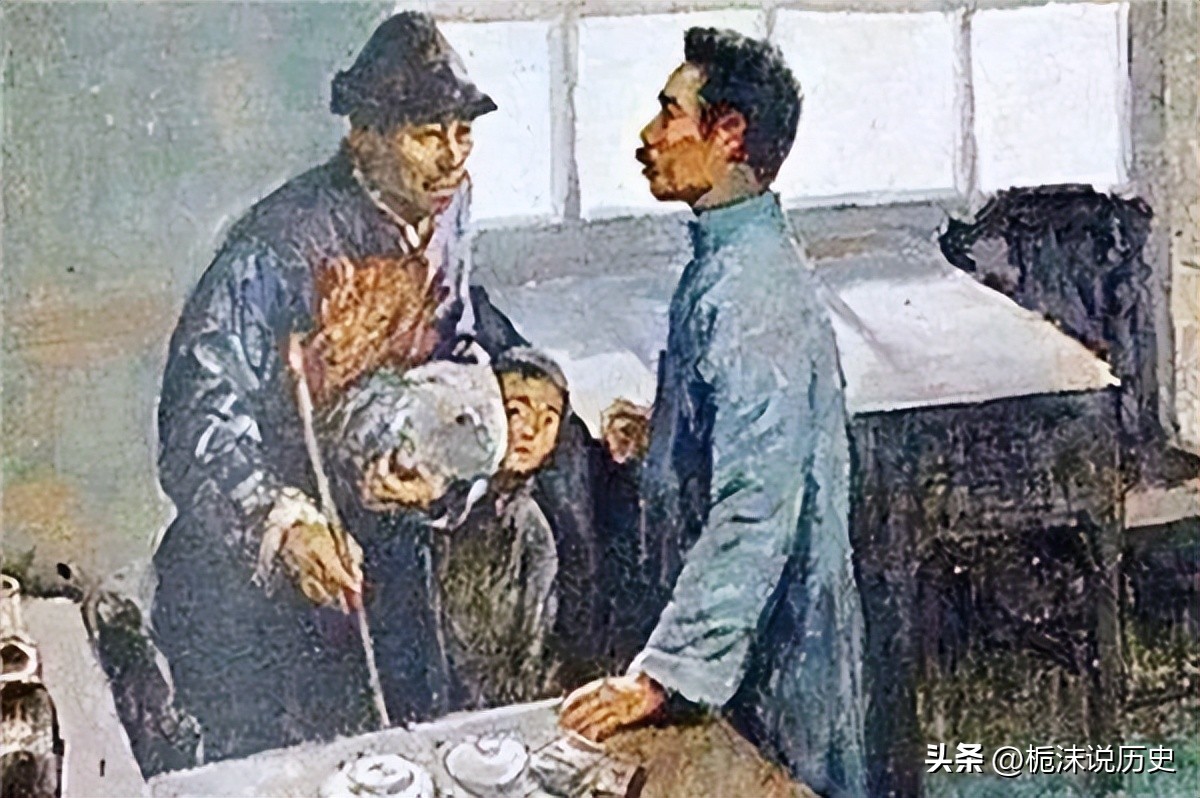 鲁迅玩伴闰土：57岁病逝后，留下5子，如今后代完成华丽转变