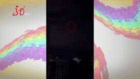 哈尔滨天空不明飞行物,深夜哈尔滨空中惊现不明飞行物