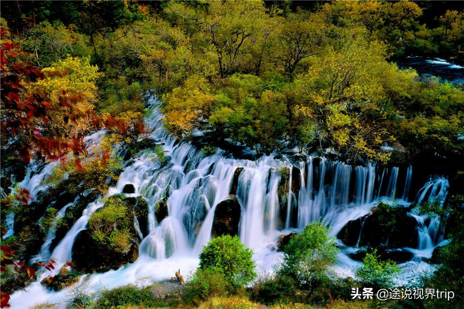 人间仙境的九寨沟,人间仙境九寨沟风景如画美不胜收