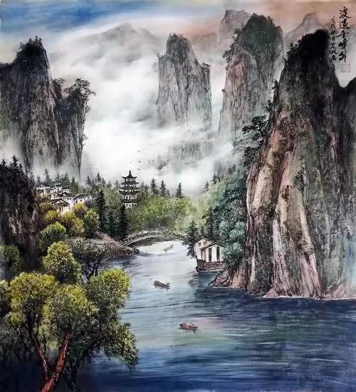 西子畔诗文社0202期，绿海无垠何所问，饮烟袅指故人家