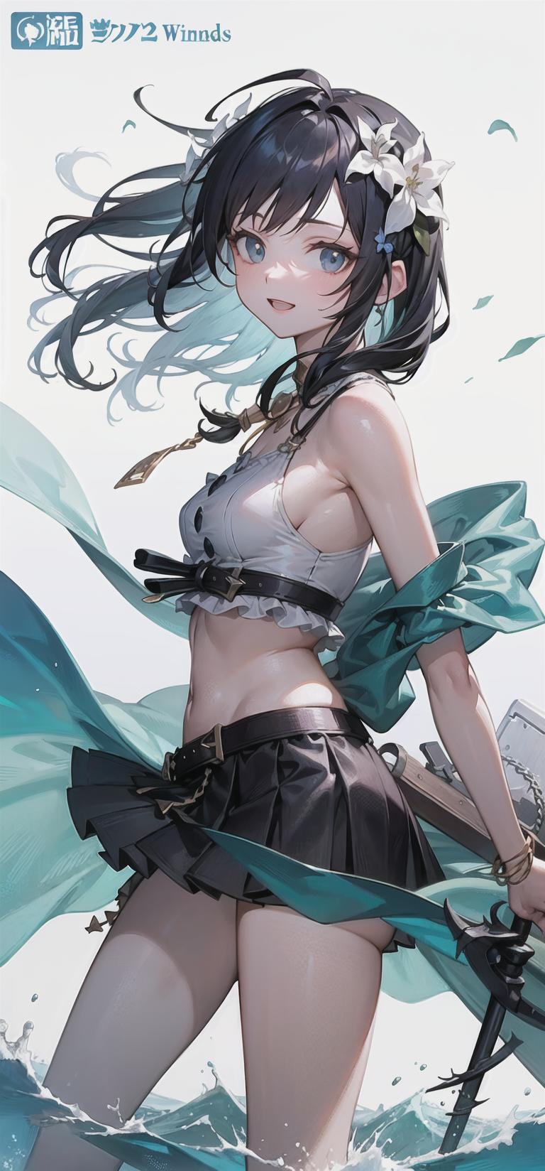 ai创作动漫高清壁纸潮图,动漫ai绘画壁纸手机超高清女生