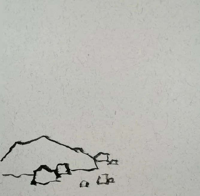 水墨画烟柳山水画简单画法,国画写意桥的画法