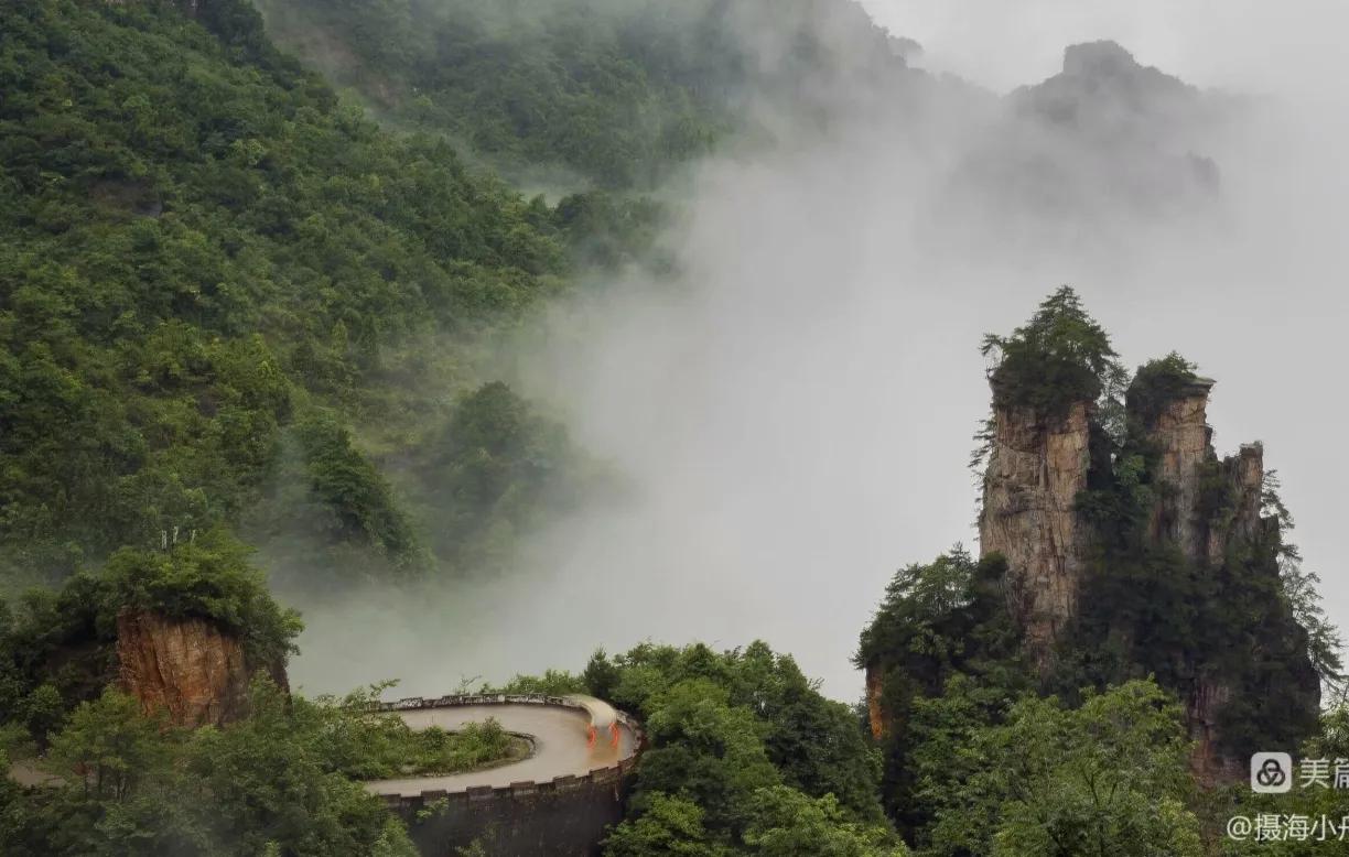 仙境张家界惊艳全世界,张家界的峰林峡谷仙境