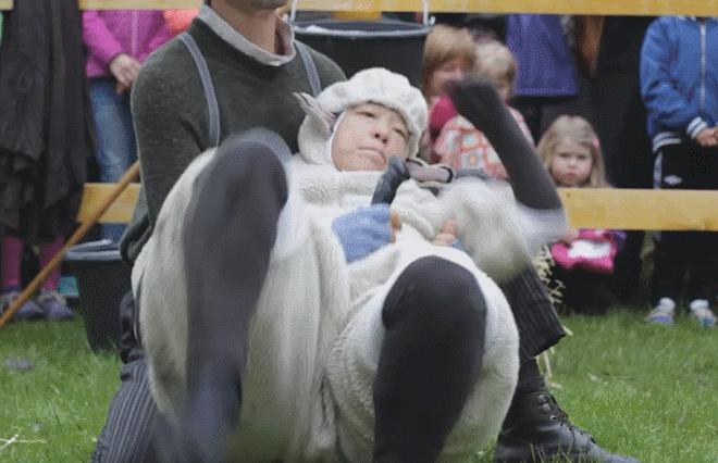 加拿大舞团harry,加拿大舞团模仿羊